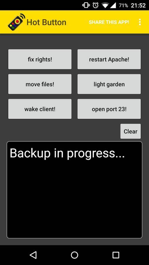 hot-button-ssh-commands