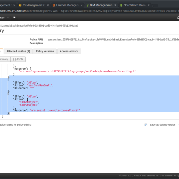 IAM policy permissions edition