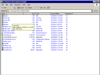 Users public key folder