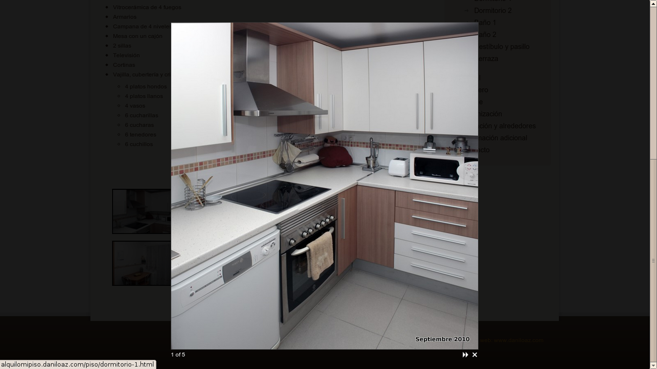 Visor de imágenes lightbox popup