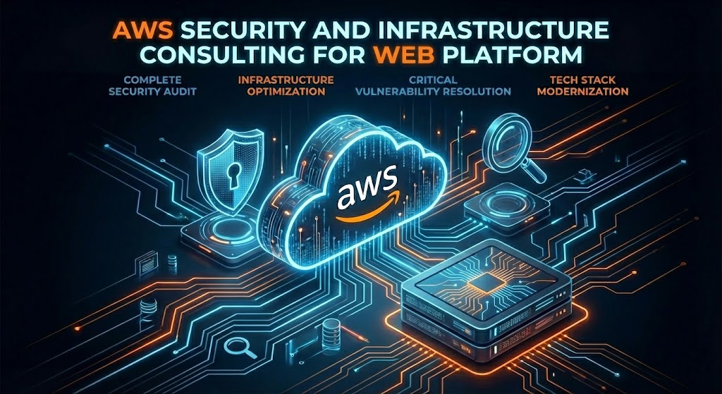AWS security and infrastructure architecture diagram