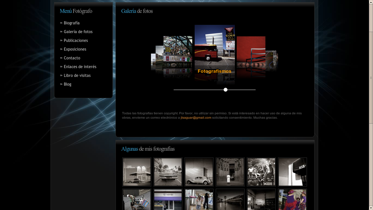 Galería del portfolio fotográfico