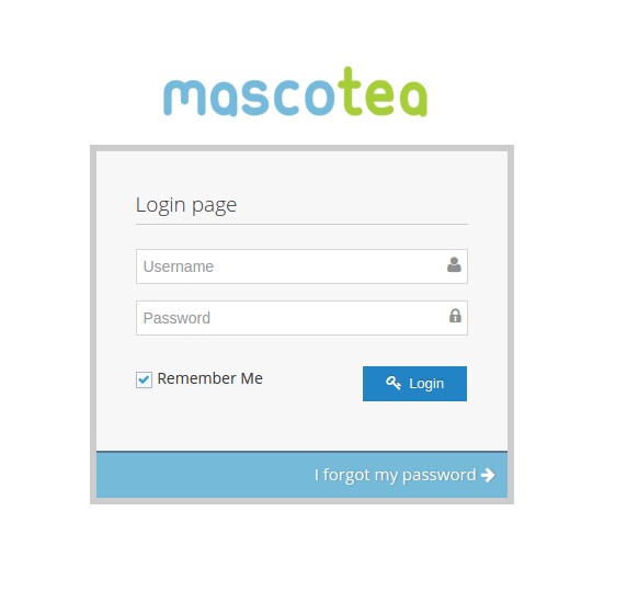 Login administración