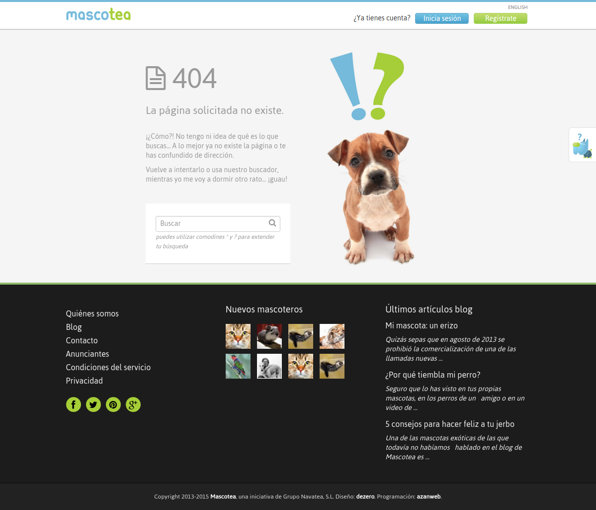 Error 404 personalizado