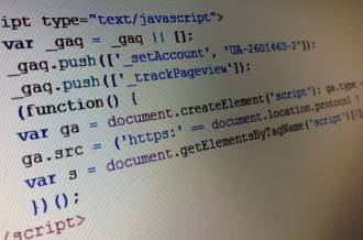 Google Analytics javascript tracking code