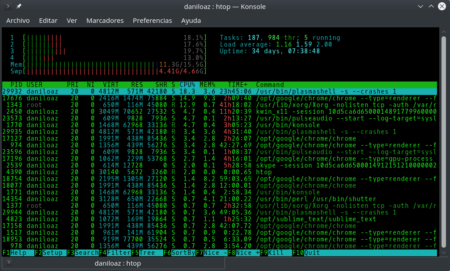 htop-command-output